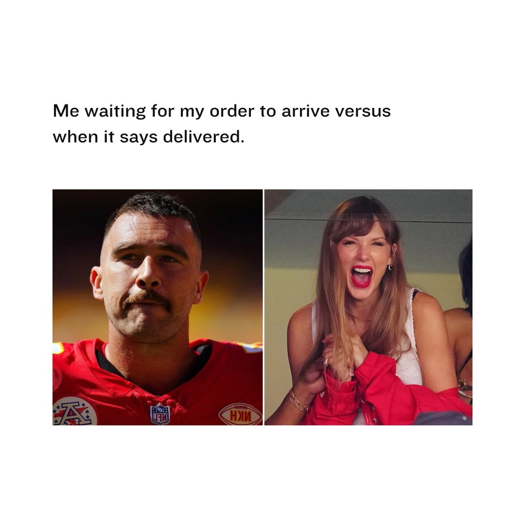 SOJAG2's tweet image. That delivery notification has us feeling like Taylor 

#Shelterlogic #TaylorSwift #Traviskelce #NFLhumor