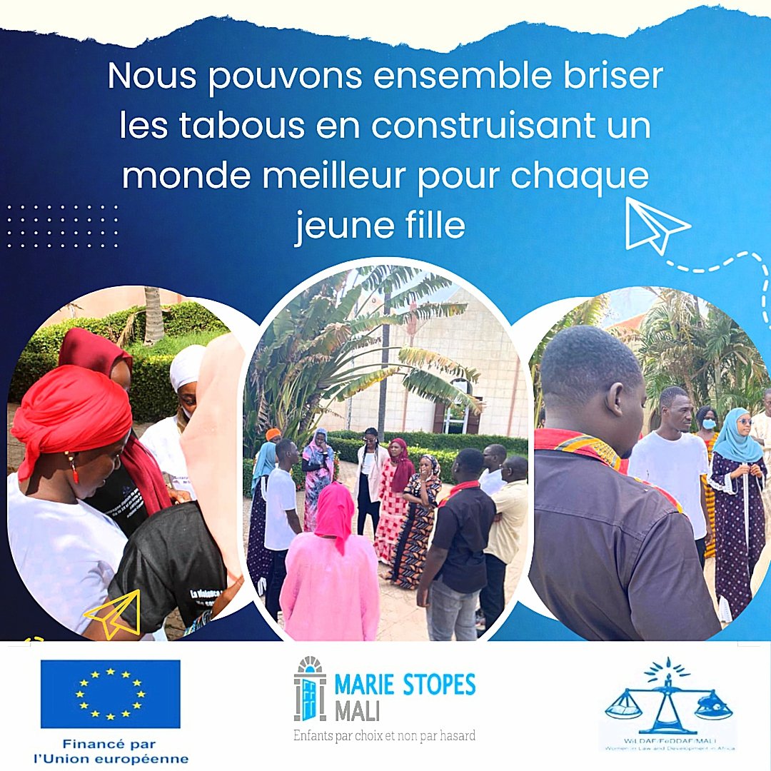 Et vous, quelle a été votre contribution au bien-être des jeunes filles ?  Wildaf_UE_MarieStopes