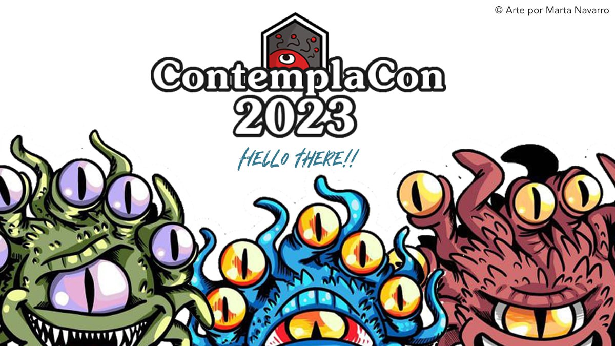 Todavía quedan plazas disponibles para la ContemplaCon 2023. Una tarde con mucho rol y diversión. Inscripción abierta hasta el 18 de octubre. 

meetu.ps/e/MwHgL/wkGlP/i