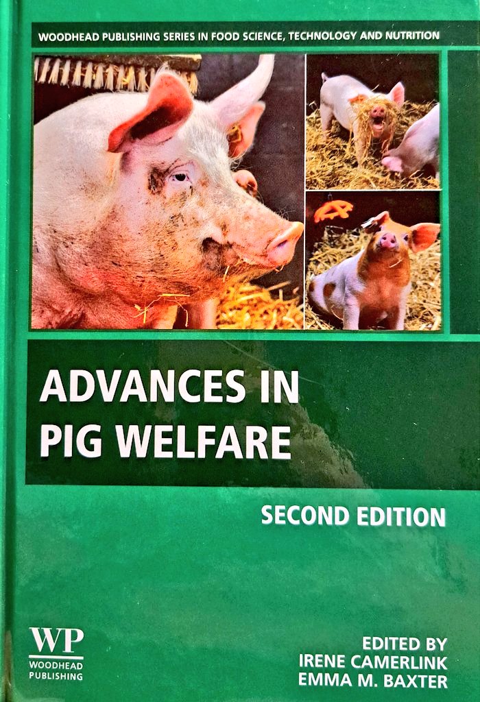 Jarkko_Niemi's tweet photo. New book "Advances in pig welfare" (2nd edition) has been published. It includes my chapter concerning economics of pig welfare. To make informed decision about pig welfare, it is essential to know the costs and benefits of welfare-related practices. https://t.co/OS8G6KcEmL https://t.co/Rc1R4T5JHX