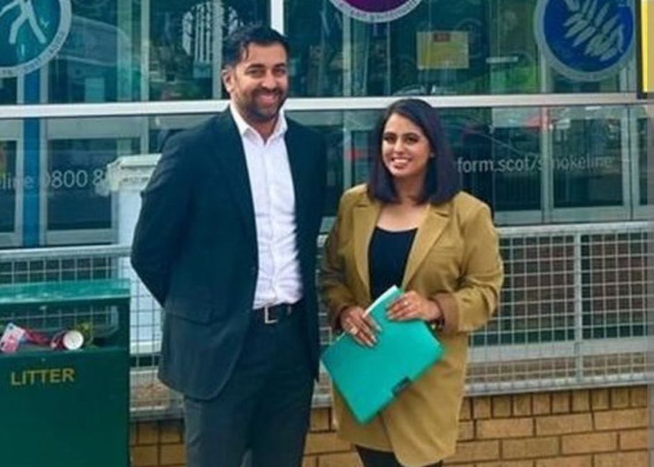 ChurchillsCiga7's tweet photo. Humza Yousaf can’t be trusted, not by SNP members, not by the Scottish people, not by women and not by his 2nd wife….#Aberdeen https://t.co/oclR2T1Zku
