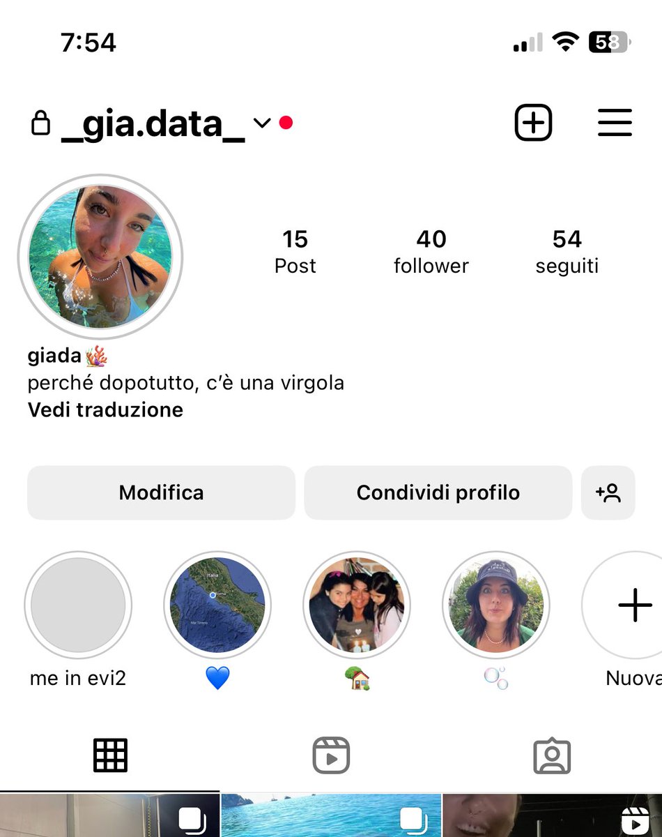 talmente tanto egocentrica da aver finito lo spazio per le mie foto nella cartella, nel dubbio io ne ho fatta una seconda