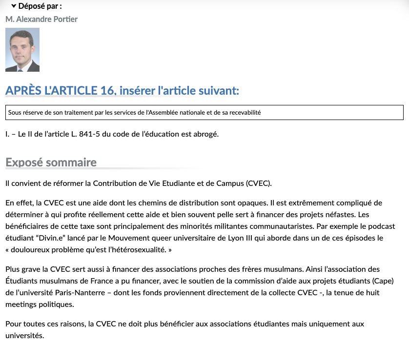 Loona_mrns's tweet photo. @APortier69 cet amendement est un mépris total pour les associations étudiantes qui œuvrent au quotidien pour l'inclusion de chacunE.

❌ Vos propos sont une honte envers ces associations qui sont actuellement le dernier rempart face à la pauvreté et l'isolement des étudiantEs ! https://t.co/hbmArQcQ8c