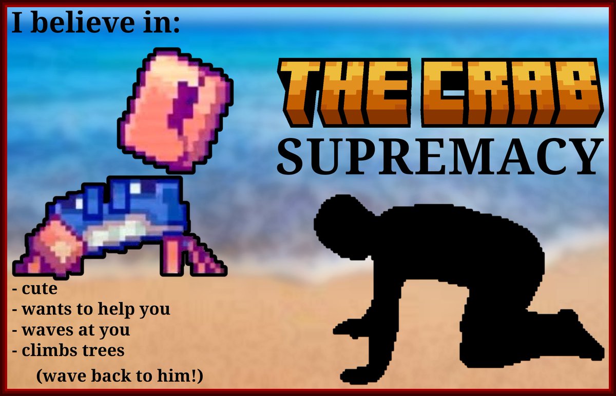 GhostRiptideAlt's tweet photo. o7 Crab you will be missed

GGs

#MinecraftLive2023 #MinecraftLive #MinecraftMobVote #MobVote https://t.co/PYu2dcYYGN