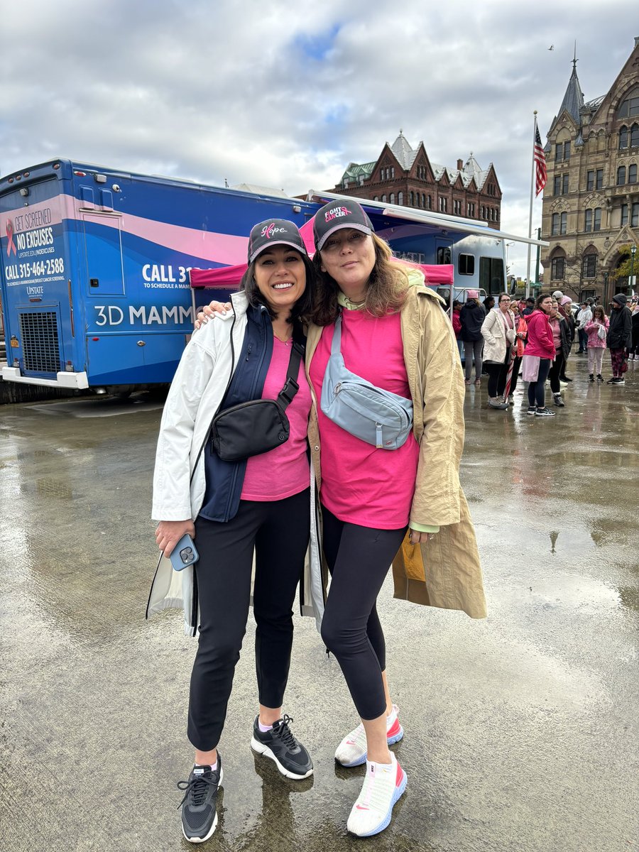 Proud to represent Upstate Breast Cancer Program at the ACS Making Strides against breast cancer walk