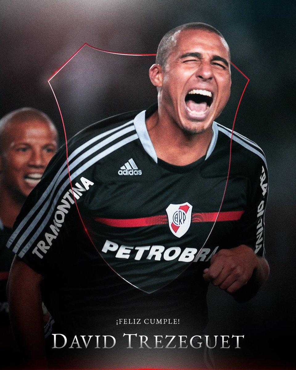 RiverPlate's tweet photo. 😍 ¡Feliz cumpleaños, @Trezegoldavid! ⚪️❤️⚪️ https://t.co/PIJdAQMrxE