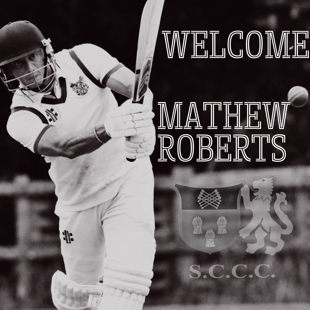 SheffieldColCC's tweet photo. 🚨 NEW SIGNING 🚨

We’re delighted to announce the signing of allrounder Mathew Roberts. 

Mathew Joins us having played previously for Hucknall over in the Notts Premier League. 

Good luck Mat and enjoy the ride. 

A big signing to strengthen a league winning side ☑️ 

🦁🏏 https://t.co/VJ71sumZhH