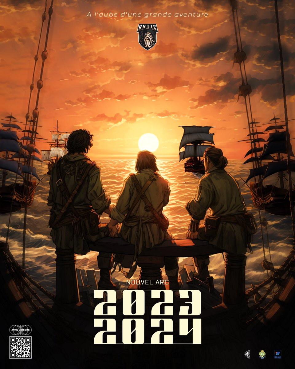 "𝐴̀ 𝑙’𝑎𝑢𝑏𝑒 𝑑’𝑢𝑛𝑒 𝑔𝑟𝑎𝑛𝑑𝑒 𝑎𝑣𝑒𝑛𝑡𝑢𝑟𝑒" 🌅

Menés par un trio de tête inédit - <a href="/Antic_Biggie/">Alexis Vigne</a>, <a href="/KaiXiee/">KaiXie</a> &amp; <a href="/BwaBwahaa/">Bwabwahaa</a> -, nos Pirates débutent un tout 𝗻𝗼𝘂𝘃𝗲𝗮𝘂 𝘃𝗼𝘆𝗮𝗴𝗲. 🗺️

Vous aussi, faites parti de l’𝗔𝗿𝗰 𝟮𝟬𝟮𝟯/𝟮𝟬𝟮𝟰 ➡️ discord.gg/Vj5vZqJmDS