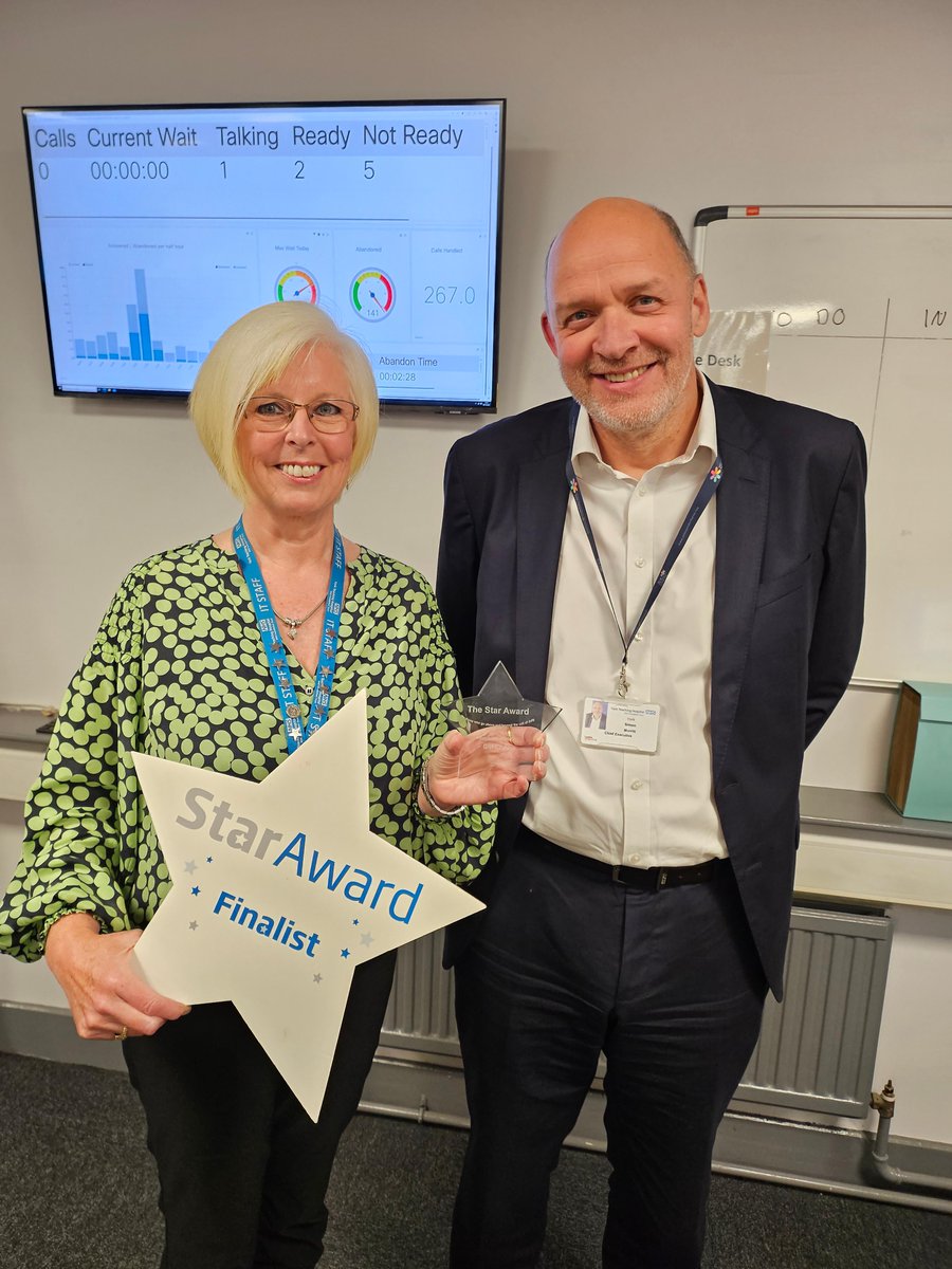 Star Award: Gill Cryle 🌟 Gill deserves recognition for her exceptional knowledge, professionalism, and calmness under stress. Colleagues commonly refer to her as the go-to person. Gill handles IT complaints with integrity and empathy, diffusing high emotions effectively.