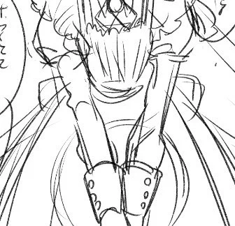 下描きはできました。 今週から、1週間ごとに1人アップすればちょうどいいですね(( _ _ ))..zzzZZ