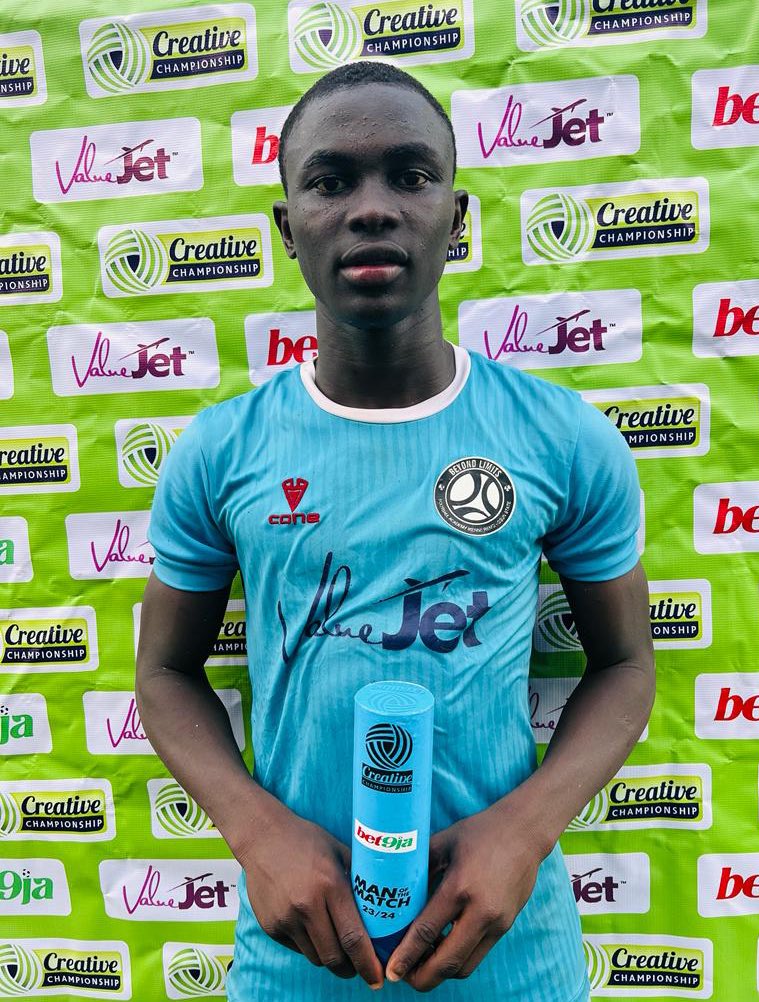 TCC_League's tweet photo. Ogunniyi Oluwaseyi (Beyond Limits)
#BYLVAL #TCCLeague24 https://t.co/4numPAi2sI