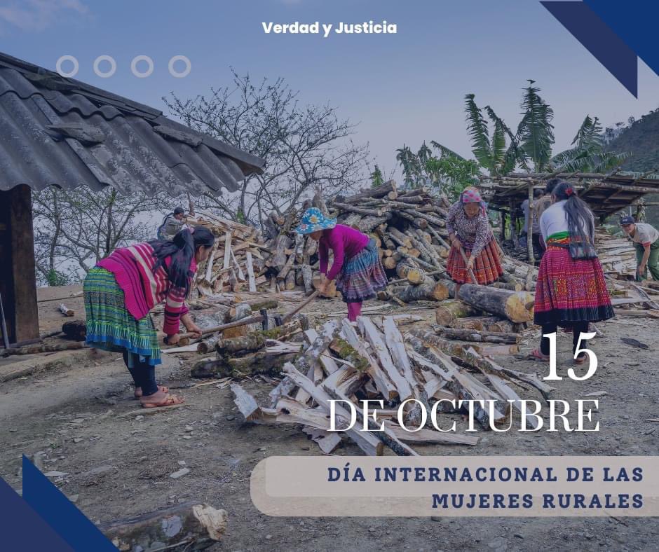 Conseguir la igualdad de género y empoderar a las mujeres rurales no solo es lo correcto, sino que es un ingrediente fundamental en la lucha contra la pobreza extrema, el hambre y la desnutrición. Más información: un.org/es/observances…
