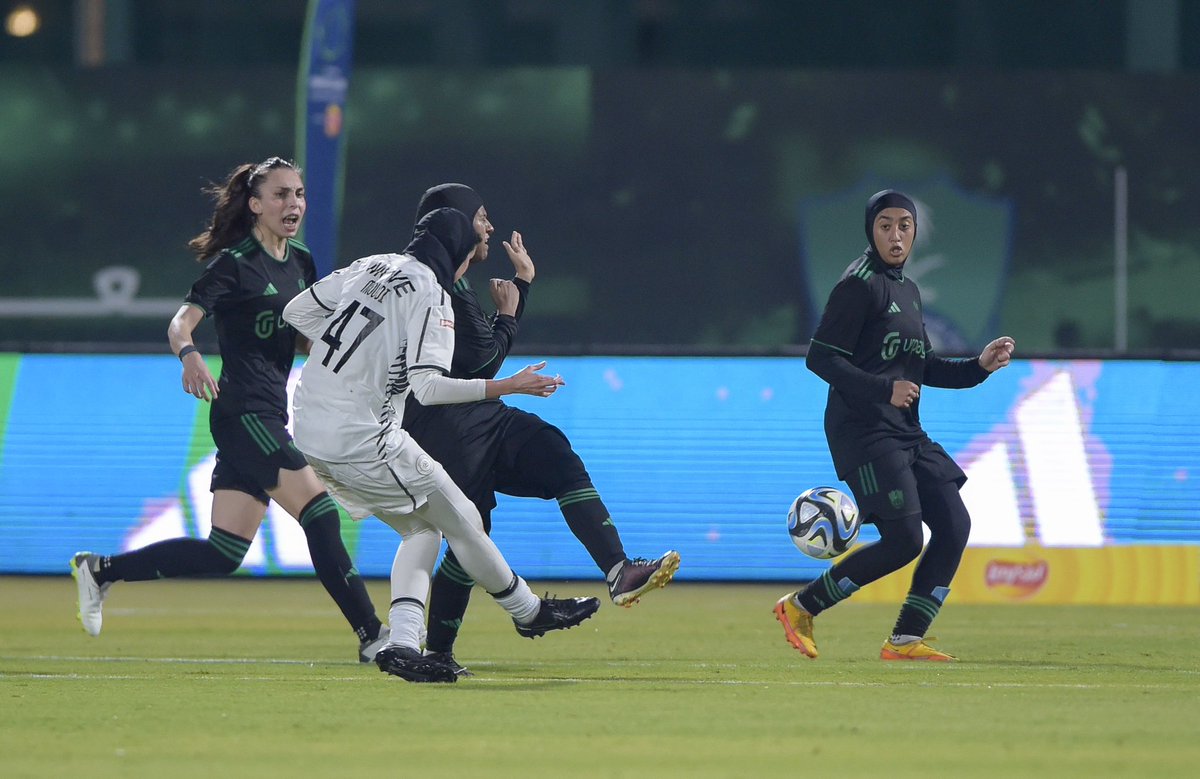 Saudi2026Bid's tweet photo. This week marked the beginning of the 2️⃣nd edition of the Saudi Women's Premier League 🇸🇦

Step by step for the growth of women's football 🌟

#Saudi2026 | #TogetherForAsia https://t.co/WsqIxWbbpi