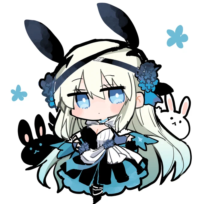 えぺ礼装の陛下もいいぞ!というPU記念の再掲うさもるえぺ陛下 #FGO 