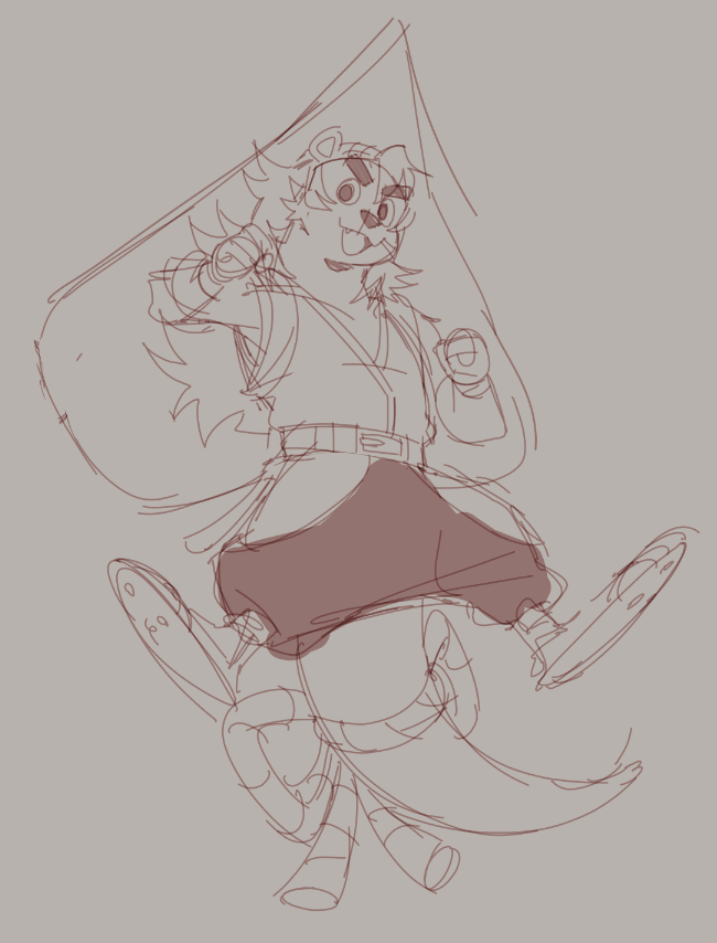 Sorry for the radio silence here, been super busy but I plan on reviving activity. Have some OC doodles!
