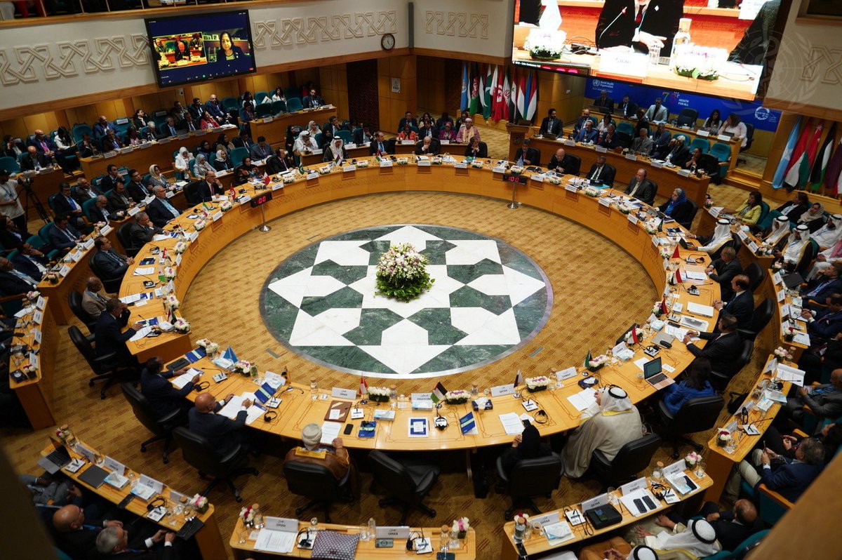 GFFCC's tweet photo. #GFFCC in the 70th session of the WHO Regional Committee for the Eastern Mediterranean in Cairo, Egypt, 9-12 October 2023. Together, we're uniting for a healthier future.
Stay tuned for updates! 📢 #RC70 #HealthForAll #GFFCC https://t.co/MhMgrLvKnO