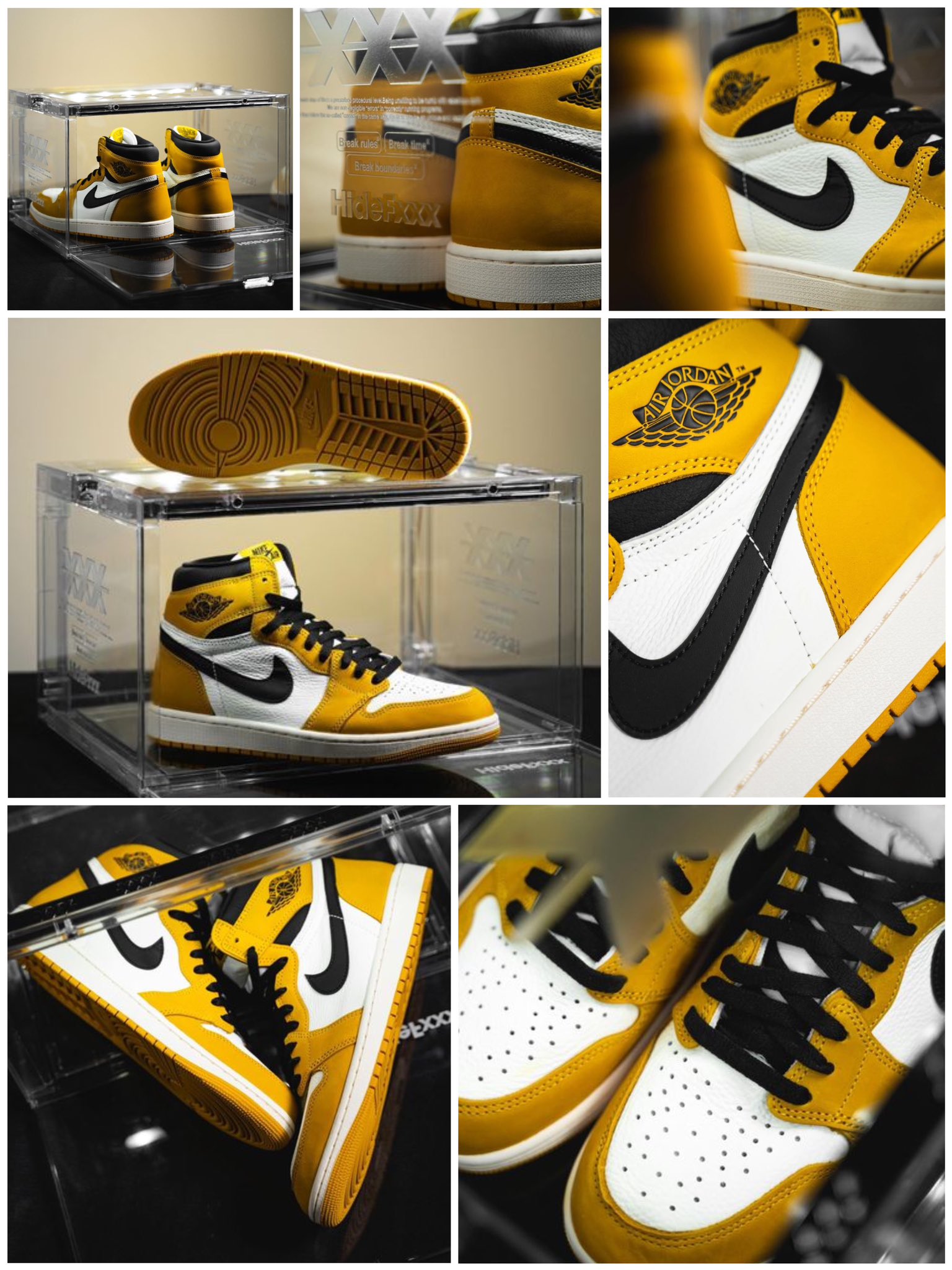 air jordan 1 yellow ochre