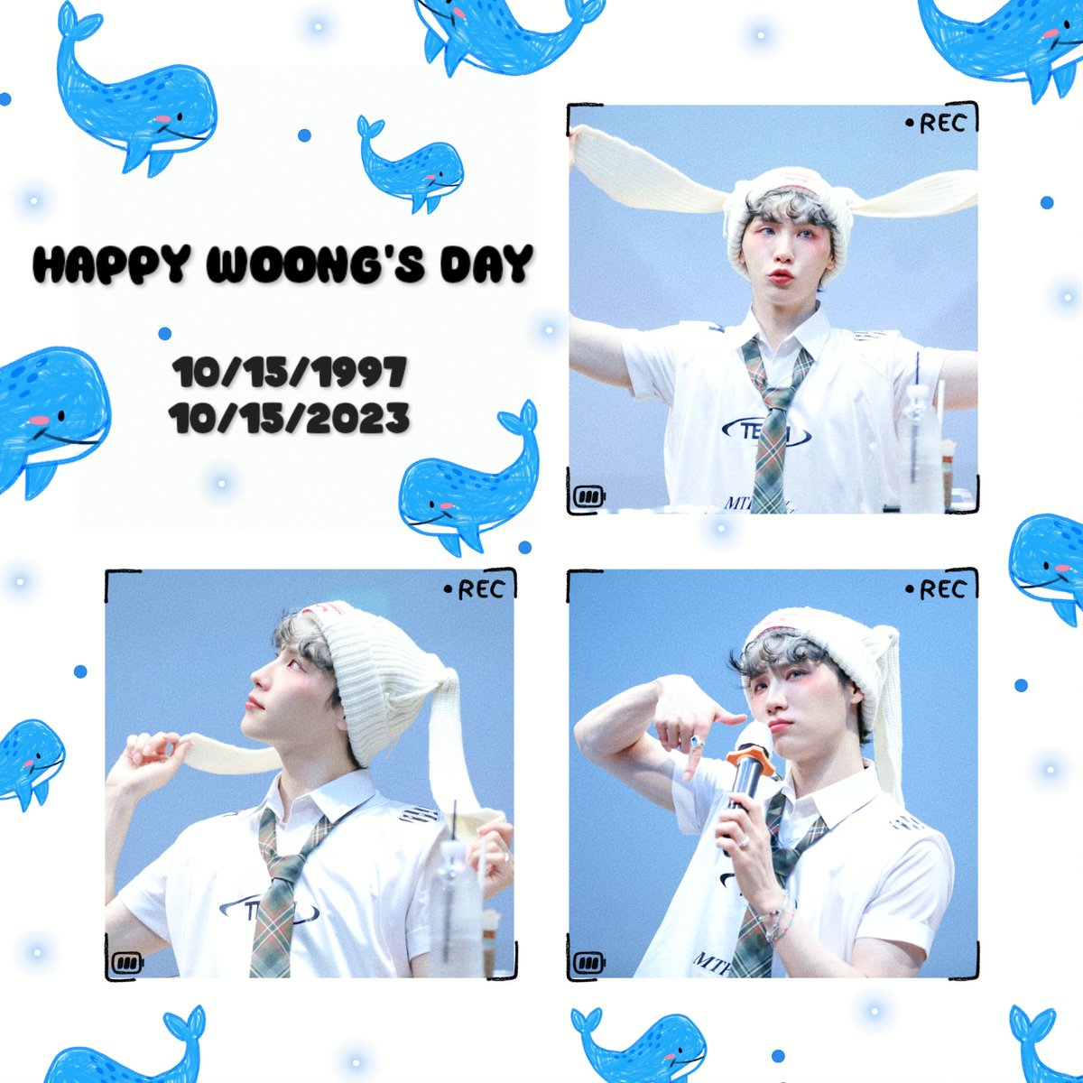 🐋🌸

#예삐의햄찌_웅이날
#OffTheRecord_WoongDay