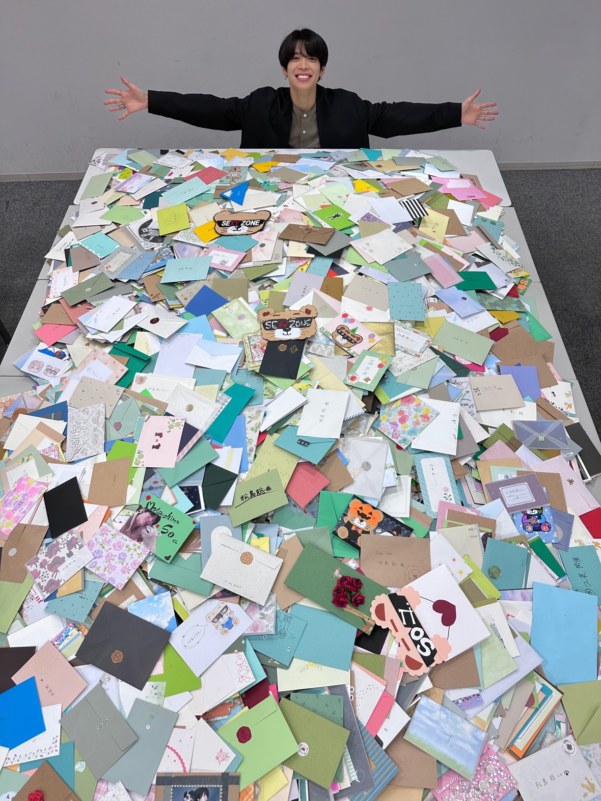 松島聡 コ。展 会場限定リードディフューザー 手紙セット 少なく
