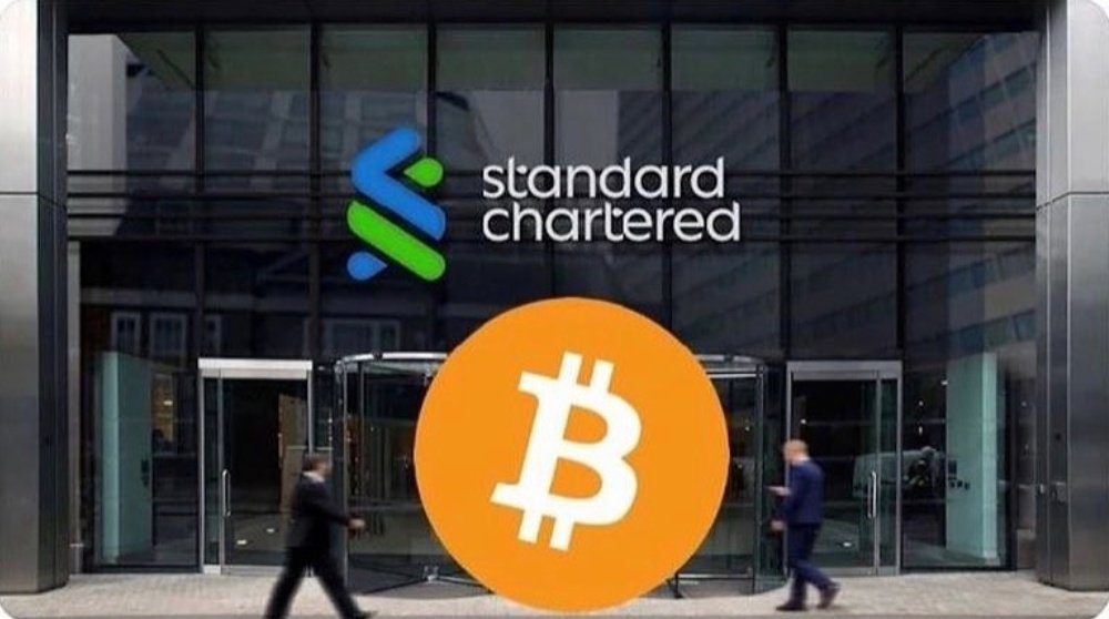 JUST IN: $820 Billion global bank Standard Chartered boosts #Bitcoin price target to $120,000 by the end of 2024!