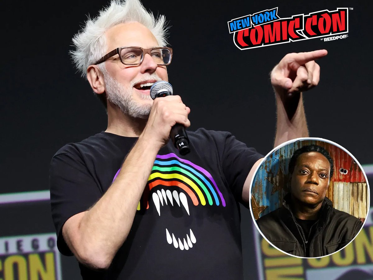 I think my career can be split into two parts; Before James Gunn, and after James Gunn! - @ChukwudiIwuji #NYCC2023 ! 

Every single panelist who has worked with @JamesGunn , has said nothing but amazing things! Happy he is with us at the #DCU ! He holds a family!