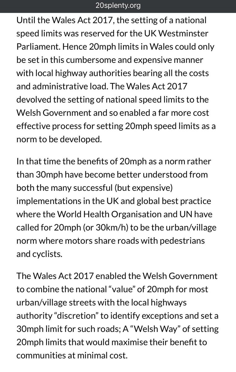 @AndrewRTDavies @AlunCairns That can't be the same @AlunCairns who was singing the praises of 20mph speed limits 'as a norm' in the 2017 Wales Act can it? That would make him a massive hypocrite and totaly untrustworthy, wouldn't it?