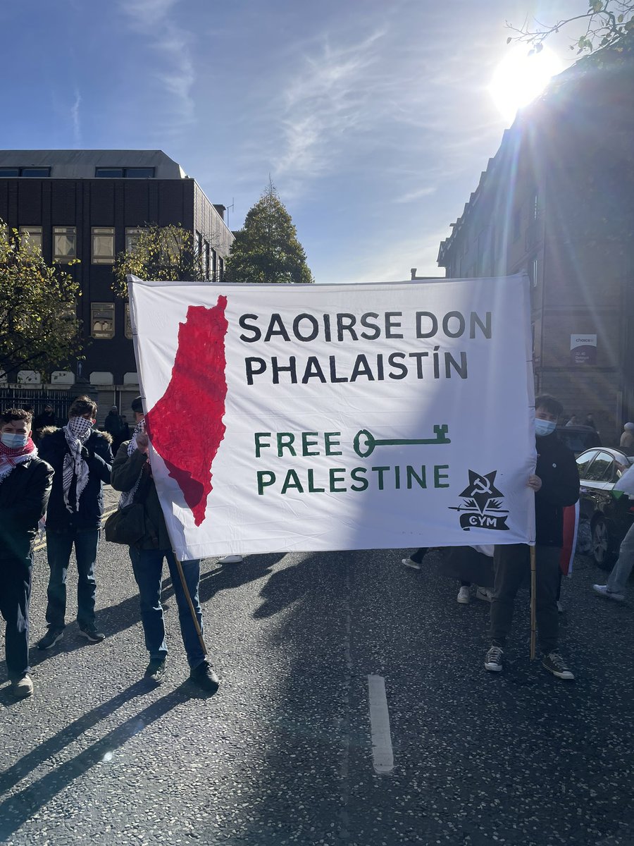 dreamdearg's tweet photo. Dlúthpháirtíocht leis an Phalaistín go deo! 

#StadanSlad

📍Béal Feirste 

🇵🇸✊❤️ https://t.co/wMZRnKyeJH