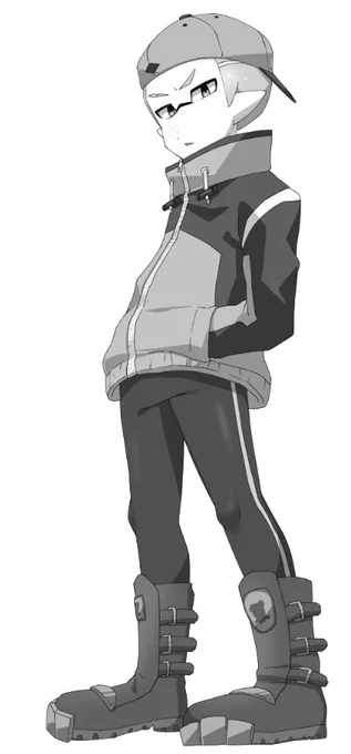 こういう立ち方させるの好き 
