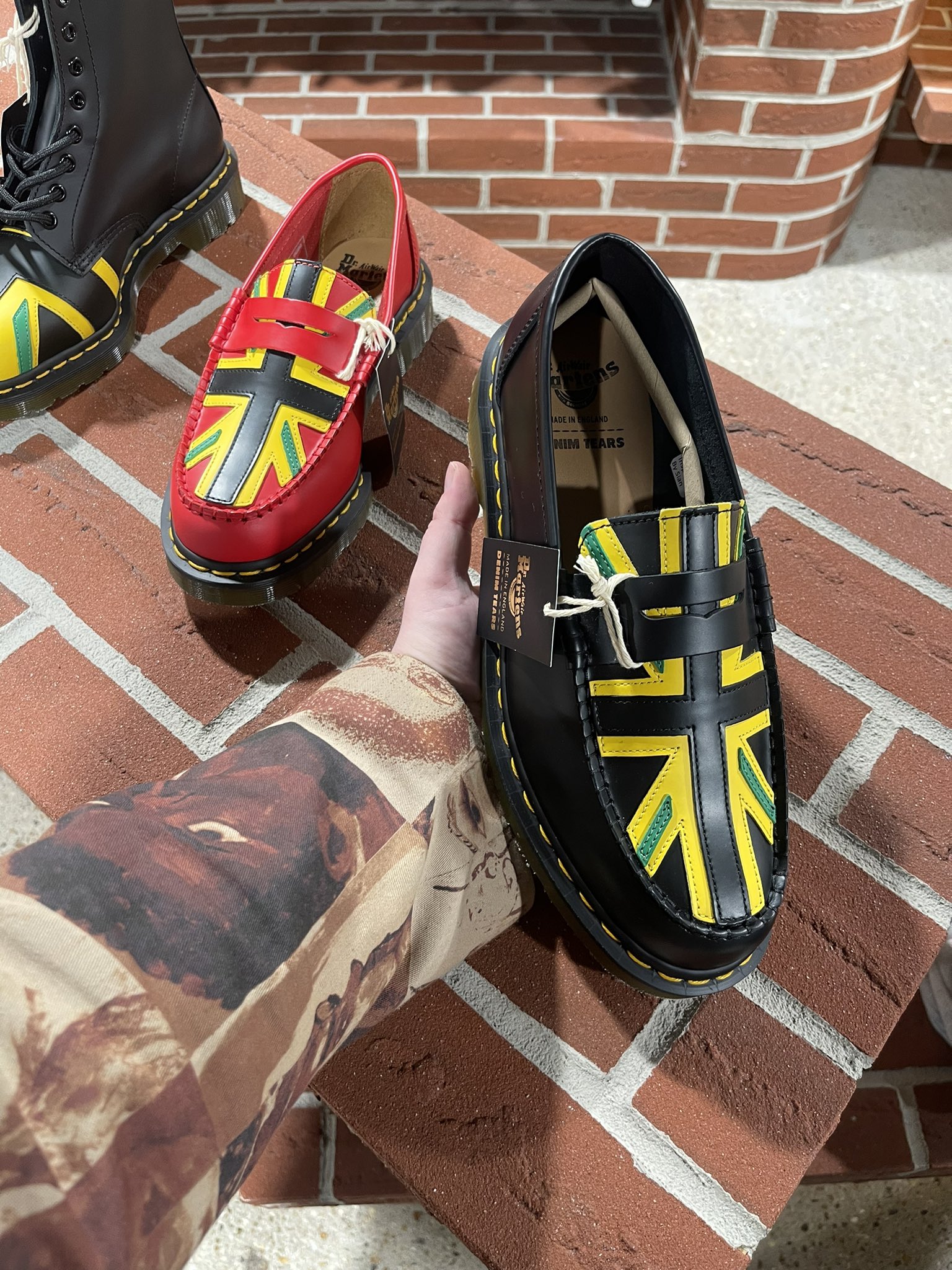 Denim doc martens cheap