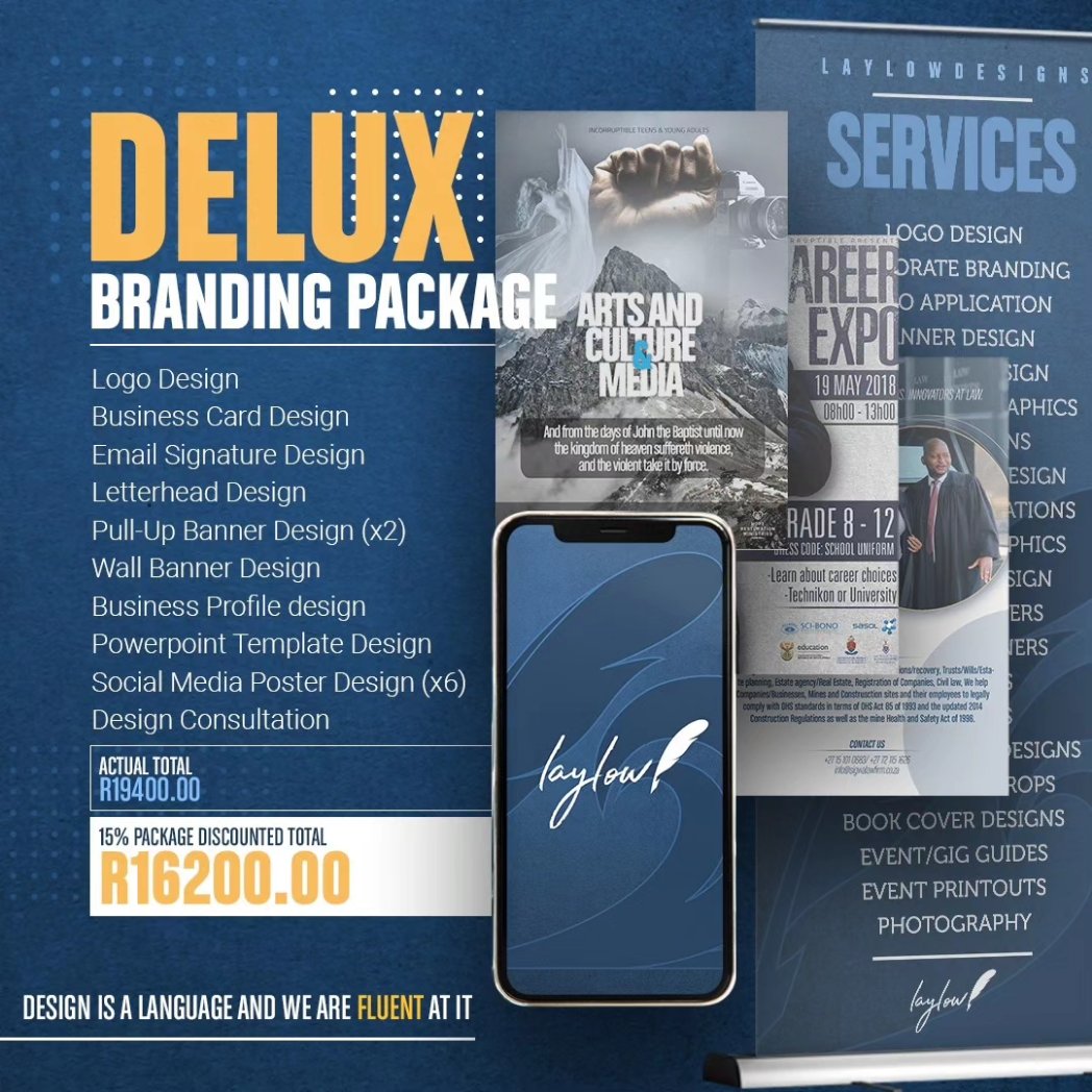 LaylowDesigns's tweet photo. Branding is so much more than having a logo at the top of your letterhead or invoice...There is a science to branding that includes consistency and key knowledge about the market you are in. 

#graphicdesign
#graphicdesignservices https://t.co/dJIKBo9yOk