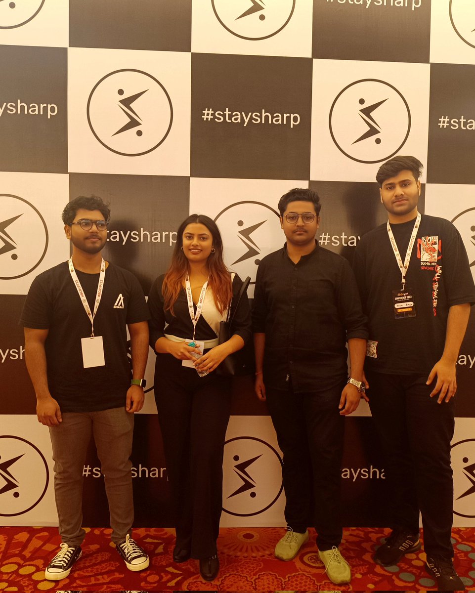 _devisha's tweet photo. Cheers to a successful #BCrypt23 Conference! π₯
I met the CEO of @Metavers_space_, @kanishkkhurana, @mdmudassir0143, @0_x_Sam , @Sumit_Kumarrr , @aryanghosh001 , Himanshu Verma and a lot more like-minded peeps, it was excellent sharing thoughts with all of you. https://t.co/48nlclqzaT