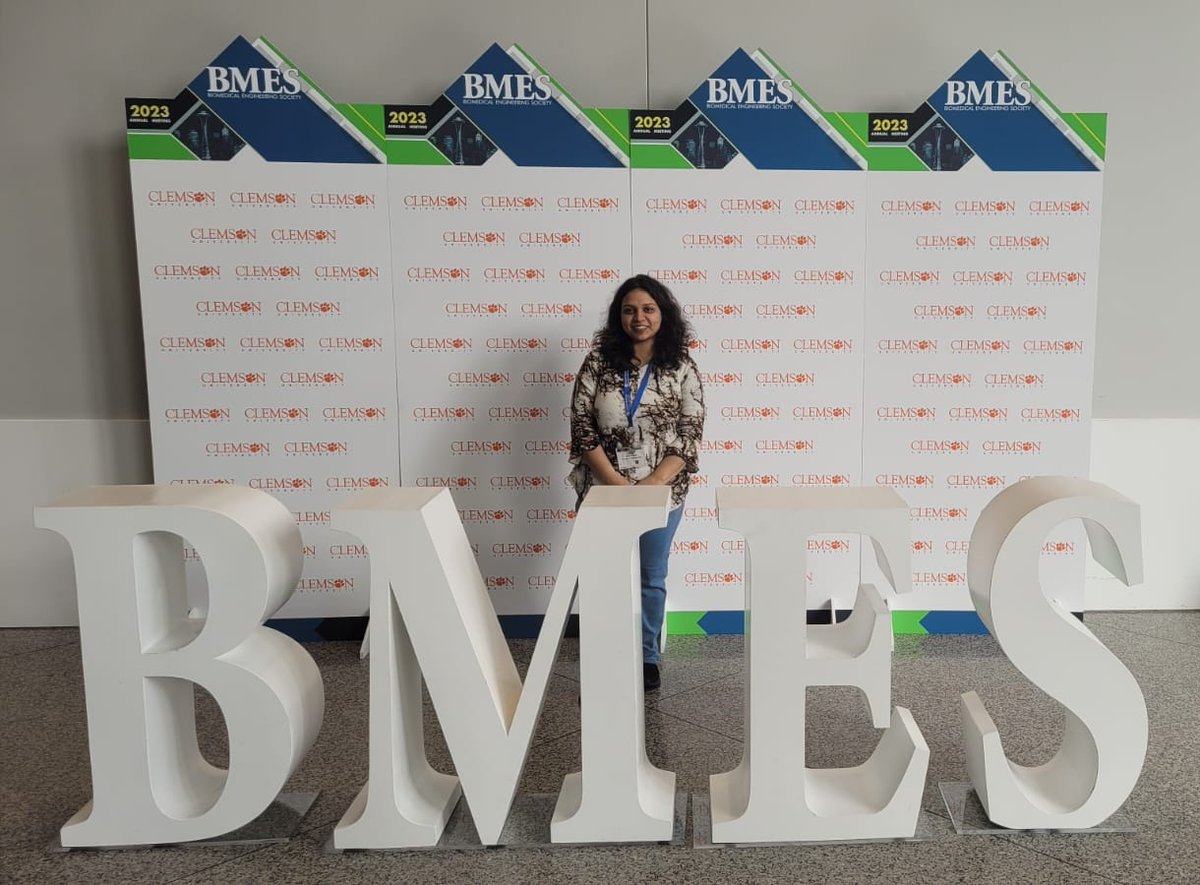 AwasthiLisha's tweet photo. I had the pleasure of attending and presenting poster at the #BMES2023 recently, and it was an incredible experience! 🎓
I'm leaving with a renewed sense of purpose and motivation to further my work in endometriosis.

@BMESociety @iitbombay @srivastava_iitb @Nanobios_Lab https://t.co/6eZZxfNm5d