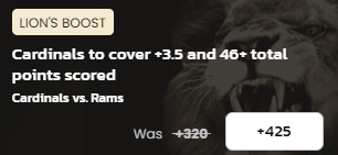NFL Sunday Boosts MeGGa Thread

+EV=Good
-EV=Bad

BetMGM

Verlander Ks-Alvarez RBI +475
-13.9% EV, 568 FV (15.0%)

Stevenson 50+ Meyers u49.5 +400
+17.1% EV, 327 FV (23.4%)

Wilson 50+ Hall TD +450
-2.1% EV, 411 FV (19.6%)

Cardinals +3.5 46+ +425
+11.7% EV, 370 FV (21.3%)
