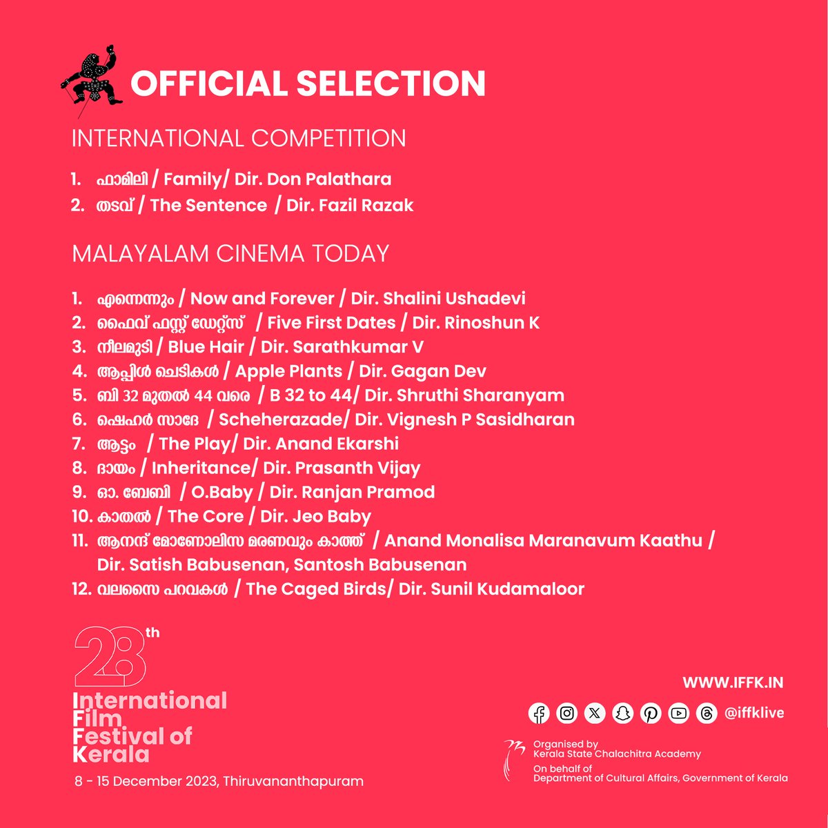International Film Festival of Kerala tweet media