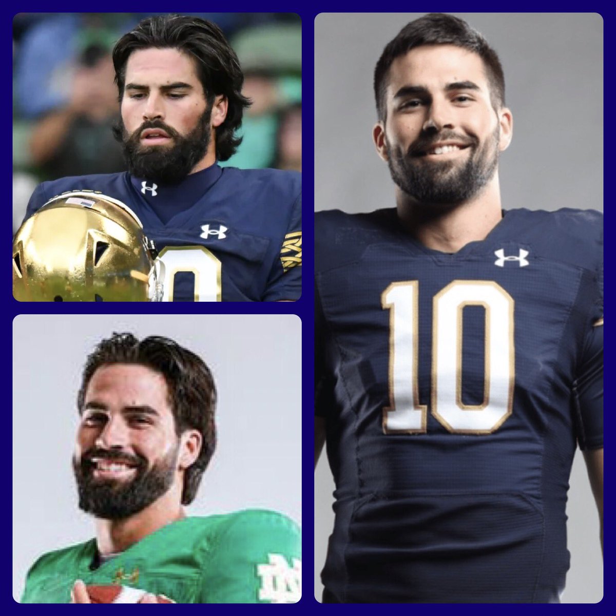 Jmm5555's tweet photo. Travis Kelce who? Just kidding. Look how hot Sam Hartman. Sexy college athlete alive!! @people #ESPN #EntertainmentNews #ENew @etnow @enews @espn @CFTalk @accesshollywood @ESPNCFB @CFBONFOX @VanityFair @dolcegabbana https://t.co/2rMgUfAUqJ