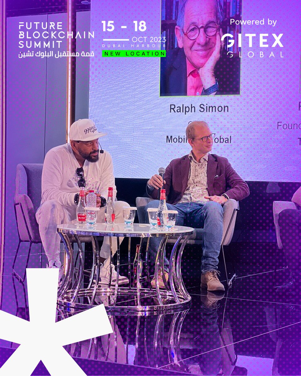 dxbontheblock's tweet photo. 🔥😎Exploring the convergence of web3 and music in the space where the past and future intersect with @ralphsimon1, @OGArabianPrince , and @FERNANDOGARIBAY 
#FutureBlockchainSummit2023 #FBS2023 https://t.co/bX42sODvTY
