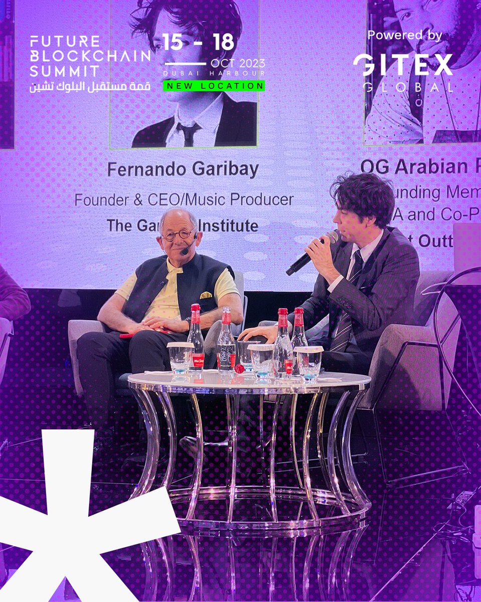 Future Blockchain Summit (@dxbontheblock) on Twitter photo 🔥😎Exploring the convergence of web3 and music in the space where the past and future intersect with <a href="/ralphsimon1/">Ralph Simon</a>, <a href="/OGArabianPrince/">Arabian Prince(NWA)</a> , and <a href="/FERNANDOGARIBAY/">FERNANDO GARIBAY</a>
#FutureBlockchainSummit2023 #FBS2023 🔥😎Exploring the convergence of web3 and music in the space where the past and future intersect with <a href="/ralphsimon1/">Ralph Simon</a>, <a href="/OGArabianPrince/">Arabian Prince(NWA)</a> , and <a href="/FERNANDOGARIBAY/">FERNANDO GARIBAY</a>
#FutureBlockchainSummit2023 #FBS2023