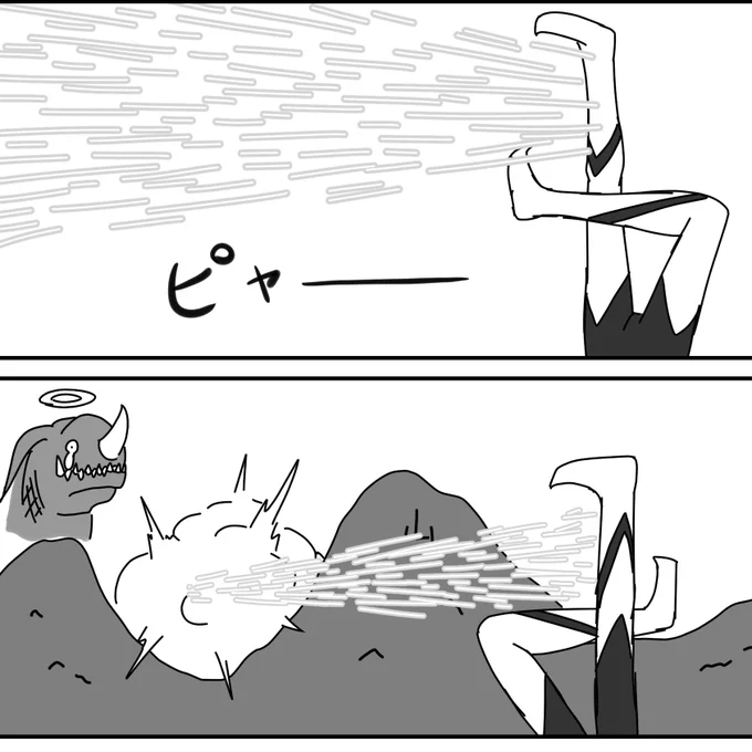 #はなてを付けるとかっこよくなる選手権    
      █  ◢  
     ███ ███◤ ██████
      █  █ █     ◢█◤    
      ██ ◤██    ◢█◤  
     ◢ █ ◢█     █       
      ◢█◢█◥█◣   ◥█◣ 