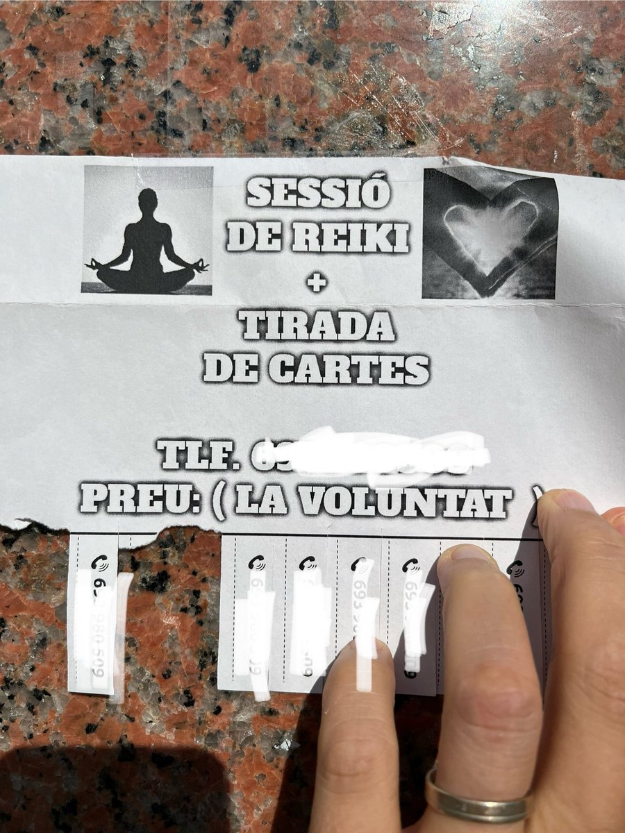 I de postre, homeopatia.