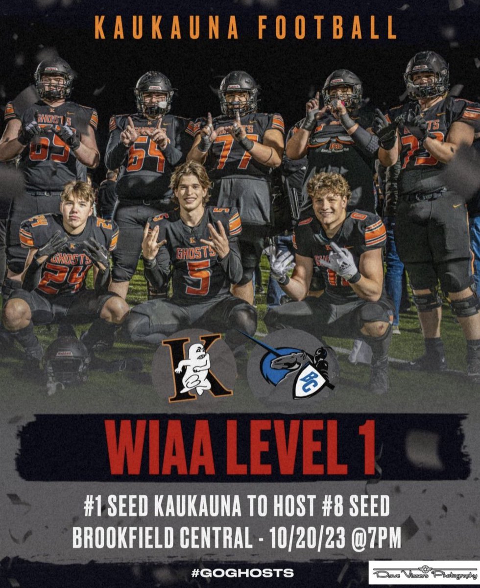 Let the good times roll!! #GoGhosts #KaukaunaStrong