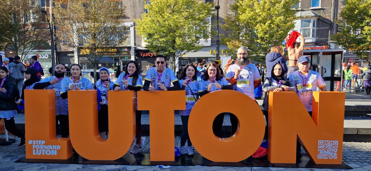 rach_hopkins's tweet photo. 👏Well done everyone who took part in @love_luton RunFest &amp; to all the volunteers helping out along the route including @GoodGym_Luton and Luton Lions Club. 

#LetsFeedLuton pls donate if you’re able:

https://t.co/tYIh364ygW 
#LoveLuton https://t.co/KArzbcvOZX