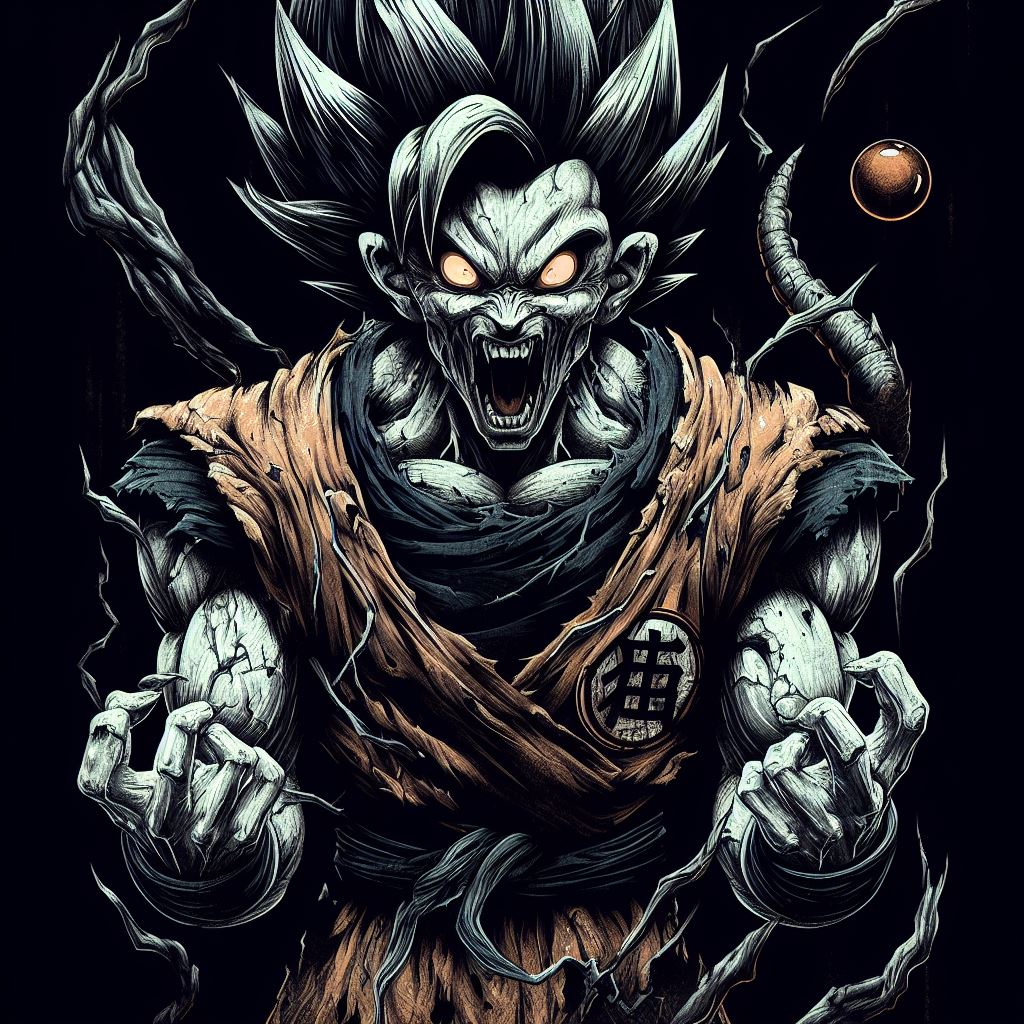Stay0bscene's tweet photo. An AI art piece I did yesterday, was going for a vampiric zombinoid Goku and I think it turned out beautiful!
#streamer #KickStreamer #streamerarmy https://t.co/Gw3Caq6qzh