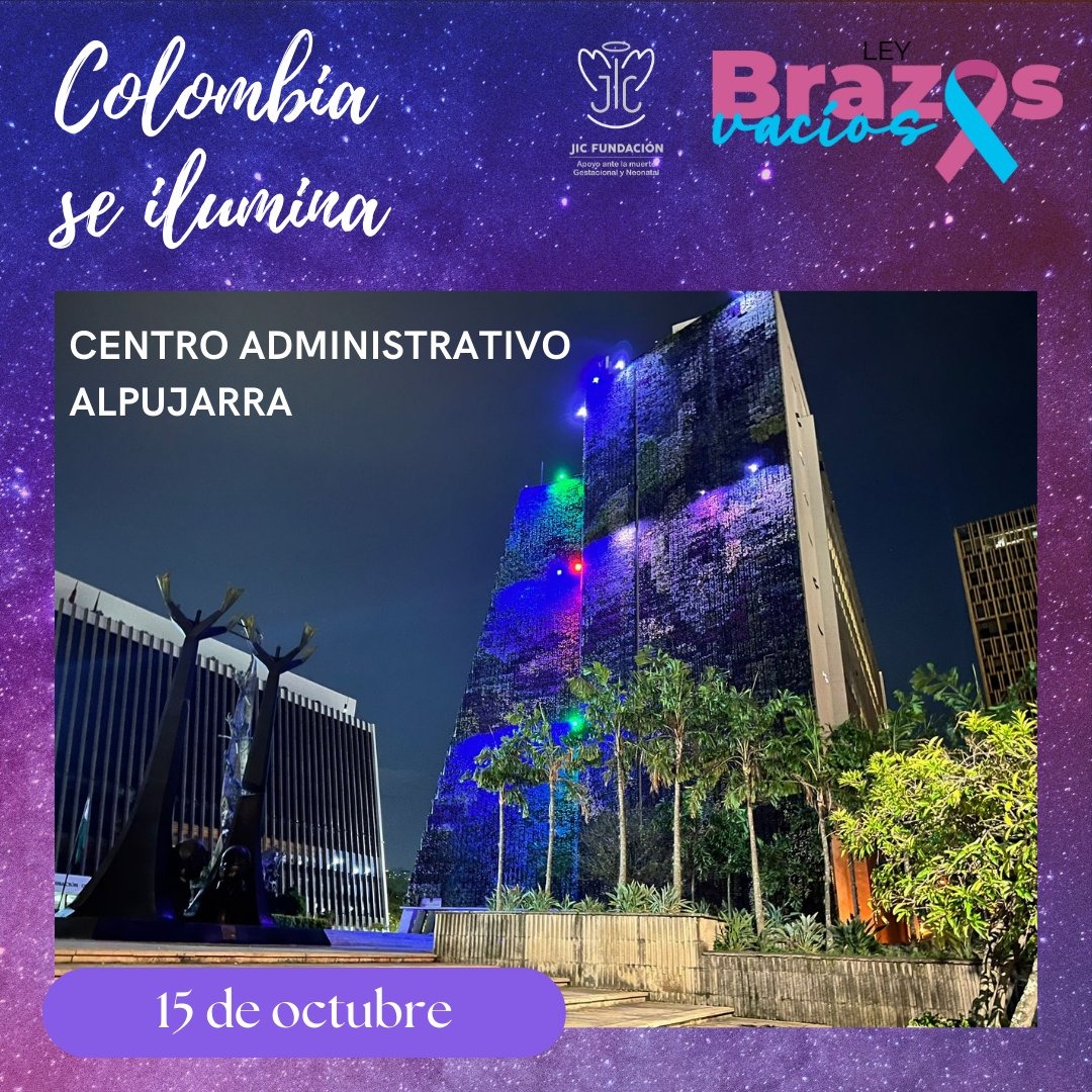 FundacionJic's tweet photo. MEDELLÍN SE ILUMINA DE AZUL Y ROSA como parte de la Conmemoración del día Nacional del duelo por pérdida Gestacional y Neonatal #15deoctubrediamundialdelamuertegestacionalyperinatal #Colombiaseilumina15oct #leybrazosvacios #oladeluz #15oct #duelogestacionalyperinatal https://t.co/qeuzcOQmge