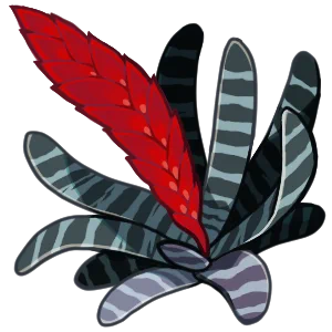 好きな植物のアイコンをね、色々描いているよ 