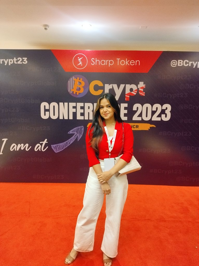 sapnaaa_30's tweet photo. Having a blast at the Bcrypt conference! Learning, networking, and embracing the tech world!πΈπ #BcryptConference2023 #Bcrypt23 @BcryptGlobal #radissonblu #Kaushambi #staysharp https://t.co/0Lc2wcFmvG