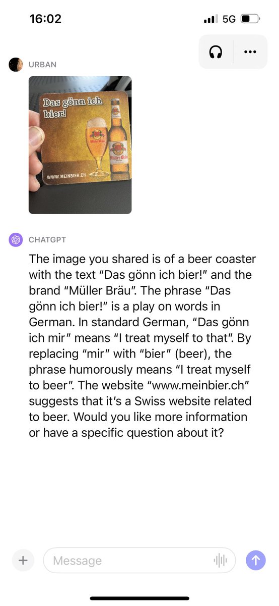 Momol, ChatGPT mit Bildeongabe bringt was 😅