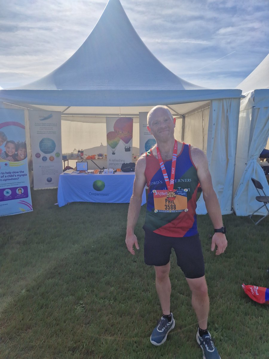 ✅️ Beautiful weather
✅️ Amazing crowds
✅️ 10 miles of #GSR done and done
✅️ PB hit
✅️ Time for a beer after Great South Run.

Tx for all support in the club and <a href="/LordsTaverners/">Lord's Taverners</a> 
Go #teamtavs