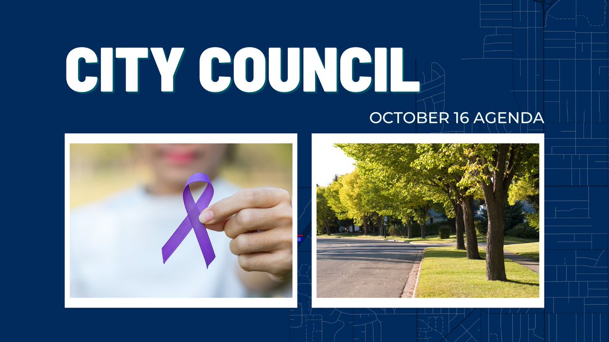 opcares's tweet photo. City Council meets tomorrow at 7:30 p.m. at City Hall.

The agenda includes:
• Proclamation for Domestic Violence Awareness Month
• Presentation of Awards from the Legacy of Greenery Committee for 2023 Landscape Excellence

View the full agenda at https://t.co/CzMoK3FLN2. https://t.co/lLBEZheFJv