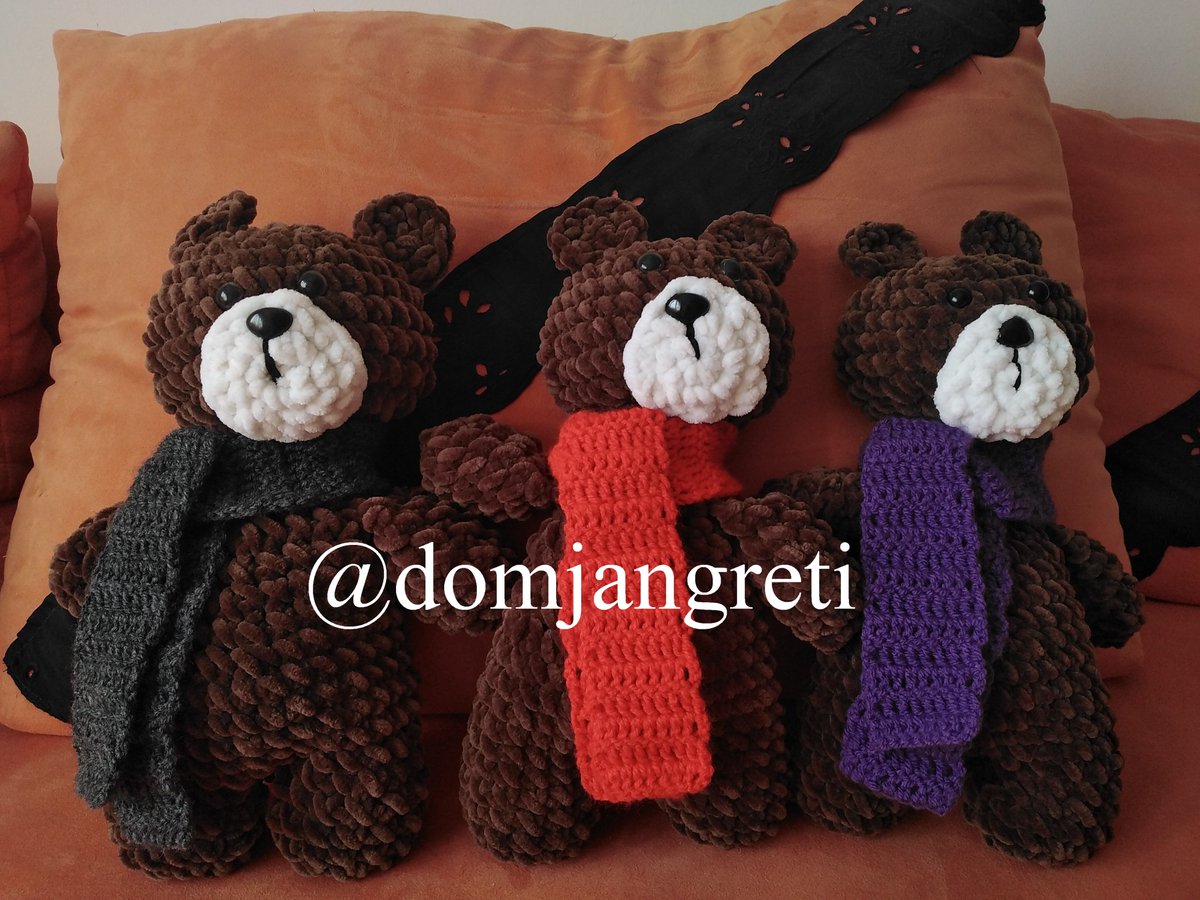 #horgolt #macik
#crochet #bears