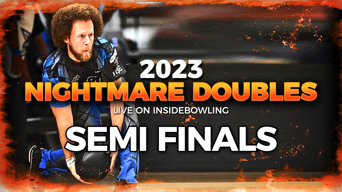 InsideBowling's tweet photo. 🔴 Live Now: Semi-Final action of the 2023 Nightmare Doubles Bowling Tournament | https://t.co/JvDJN69dmv 

#InsideBowling #Bowling #LiveBowling #NightmareDoubles https://t.co/5lxioozHDZ